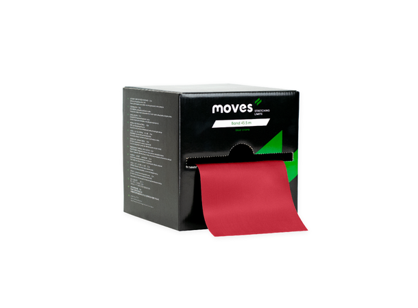 MoVeS Treningsbånd 45,5 m Rød Medium Rød
