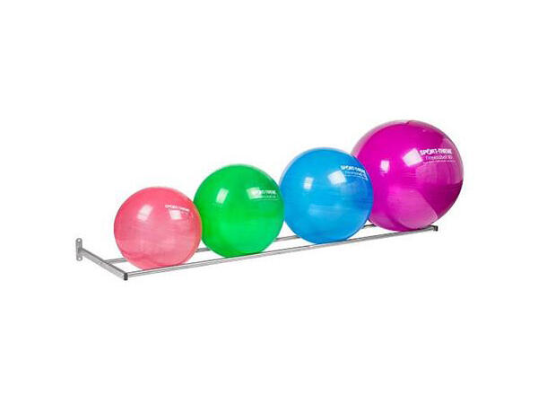 Veggstativ For Fitness baller 240 cm langt. 75 cm dypt.