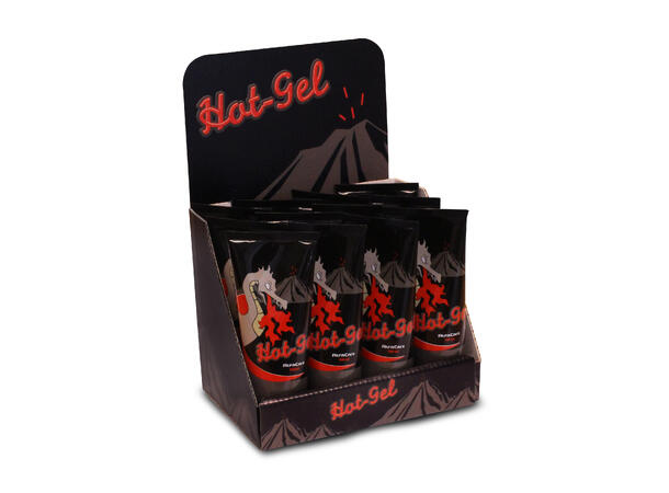 Hot-Gel Tube 12 stk. Med Display 100 ml x 12