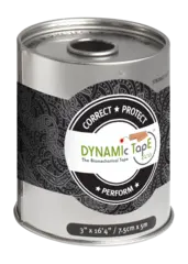 Dynamic Tape ECO 7,5 cm grå/svart tatto 7,5 cm x 5 m