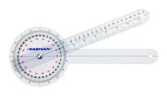 Vinkelm&#229;ler/Goniometer 30 cm Pleksiglass 0&#176; til 360&#176; pr 1&#176;