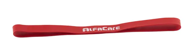 AlfaCare Rubberband Lett Rød 