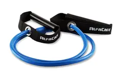 AlfaCare Exertube 140 cm Hard Blå Uten tekstilforsterker