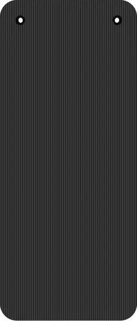 Mambo Max Treningsmatte 140x60x1 cm Blac Med Hull 