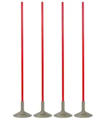 Slalomporter 150 cm 4 Stk. Til bruk innend&#248;rs