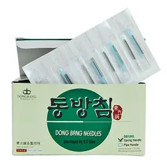 DongBang DB105 N&#229;ler 0,30x30 500 stk 5 n&#229;ler med 1 hylse per blisterpakning