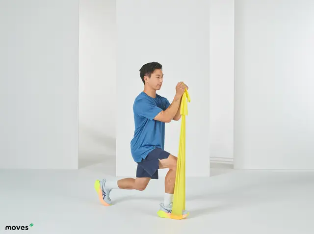 MoVeS Treningsbånd 45,5 m Rød Medium Rød 