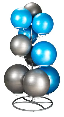 Ballstativ for 10 baller 195x100cm Justerbar for hver ball